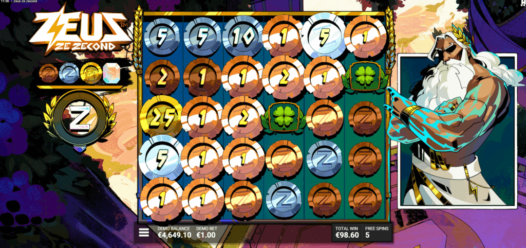 Zeus Ze Second Godly Ascension Free Spins