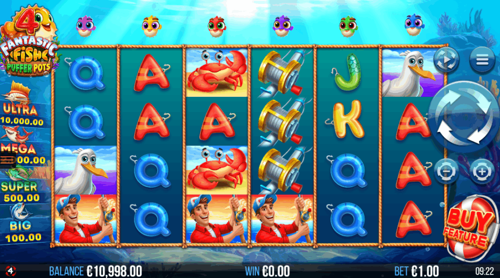 4 Fantastic Fish Puffer Pots Base Game