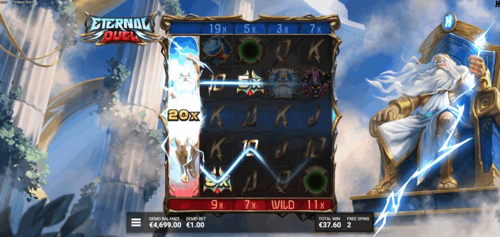 Eternal Duel Zeus Fury Free Spins