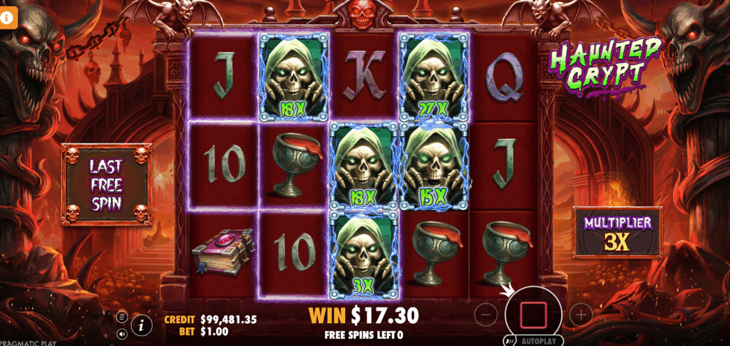 Haunted Crypt Super Free Spins