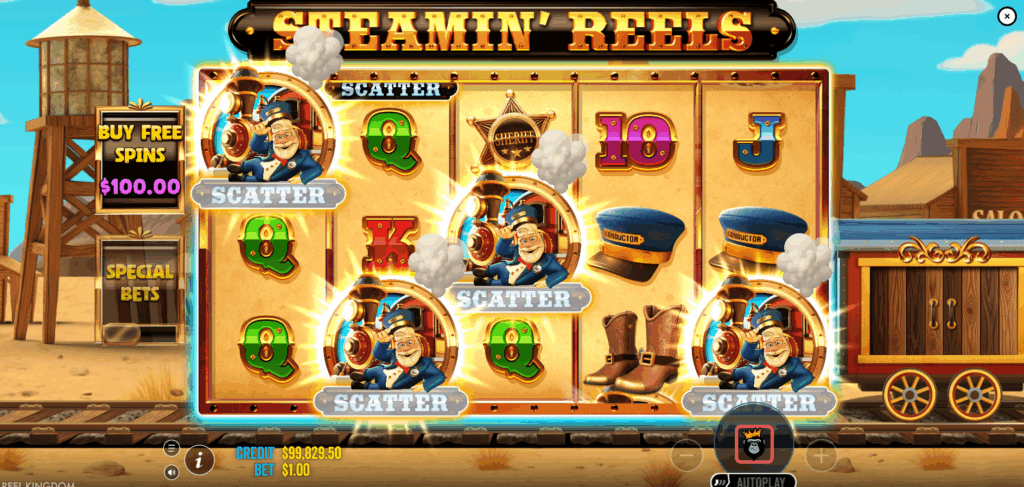 Landing 3, 4, or 5 Scatters Guarantees Entry to the Free Spins Mode