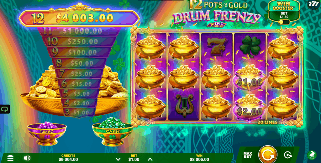 Landing 3 or More Epic Strike Symbols Awards the Corresponding Payout From the Paytable