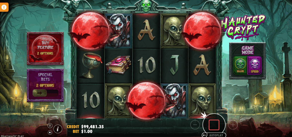 Landing 3 Scatters in the Base Game Triggers the Free Spins Mode, Awarding 10 Free Spins