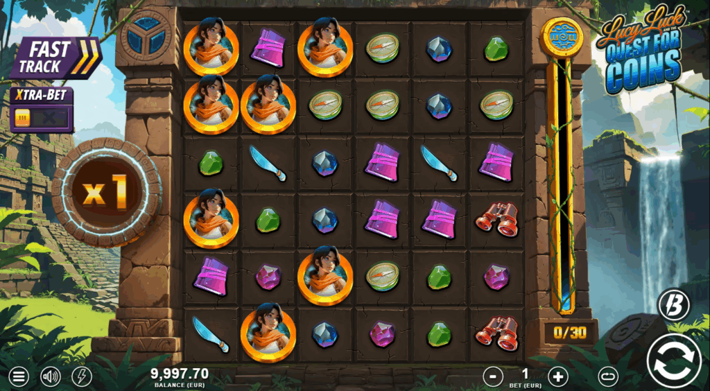 Lucy Luck and the Quest for Coins Base Game