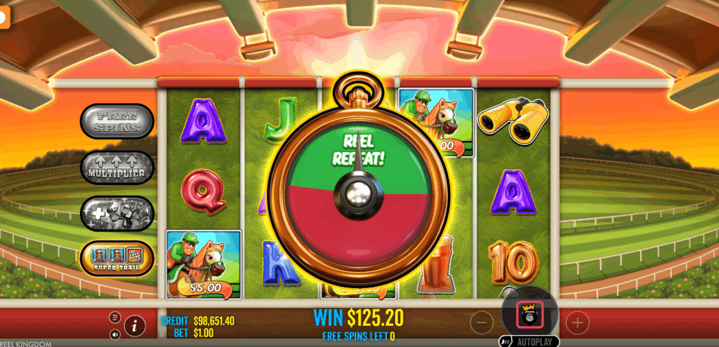 The Repeat Feature May be Awarded at the End of a Free Spins Mode