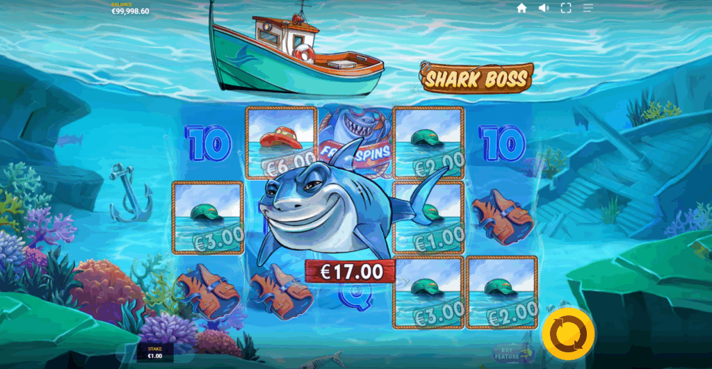 The Shark Reels in Fishermen & Lady Symbols That Appear in the Same Spin