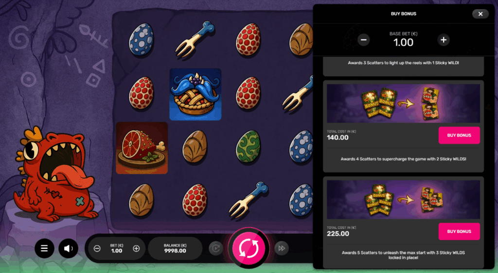 Vegan Nightmare HotSpin & Bonus Buy Options