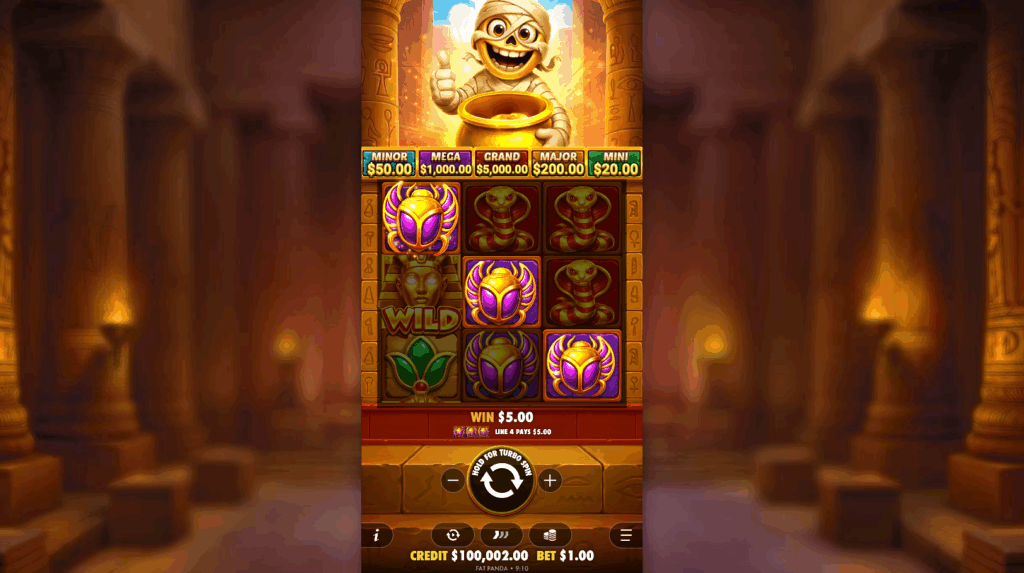 Winning Combinations Occur When 3-of-a-kind Land on Reels 1, 2, & 3 During a Spin