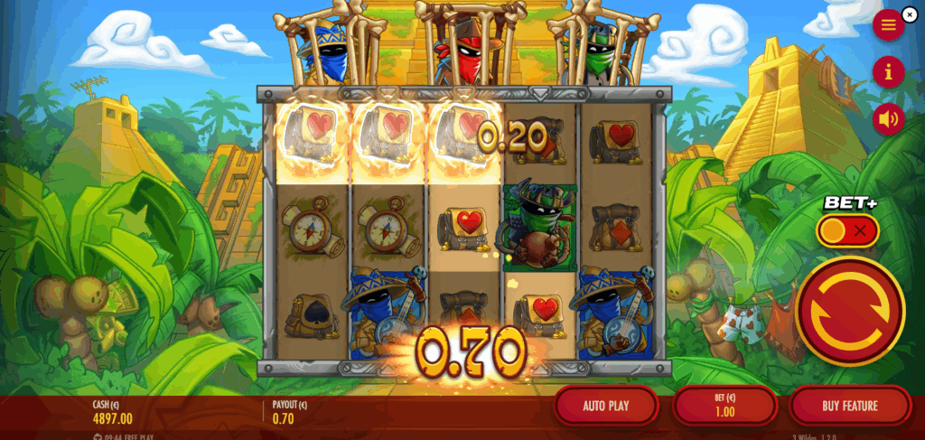 Wins Occur When 3 or More Identical Symbols Land on Connecting Pay Lines