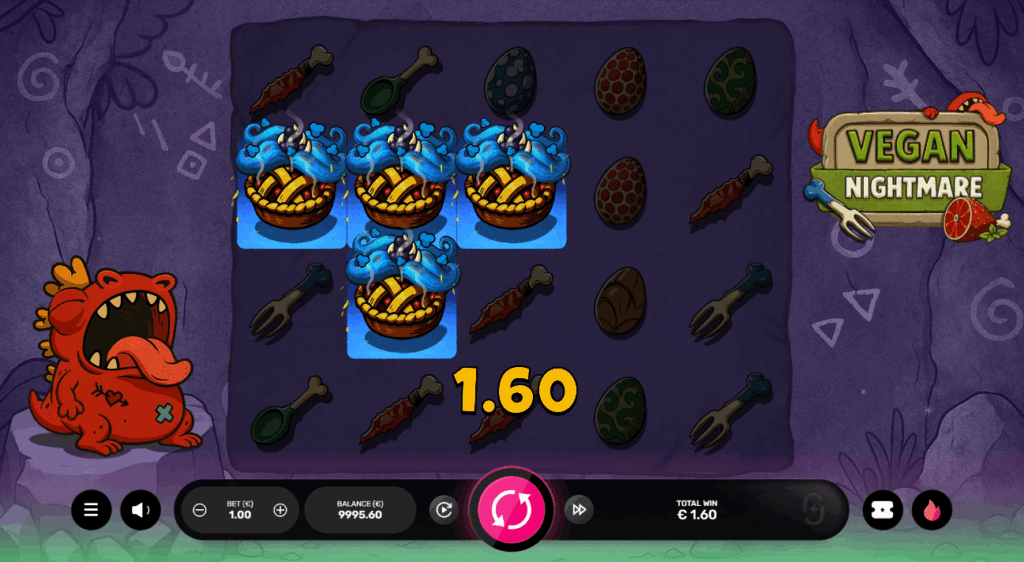 Wins Occur When 3 or More Matching Symbols Appear on Reels 1-5