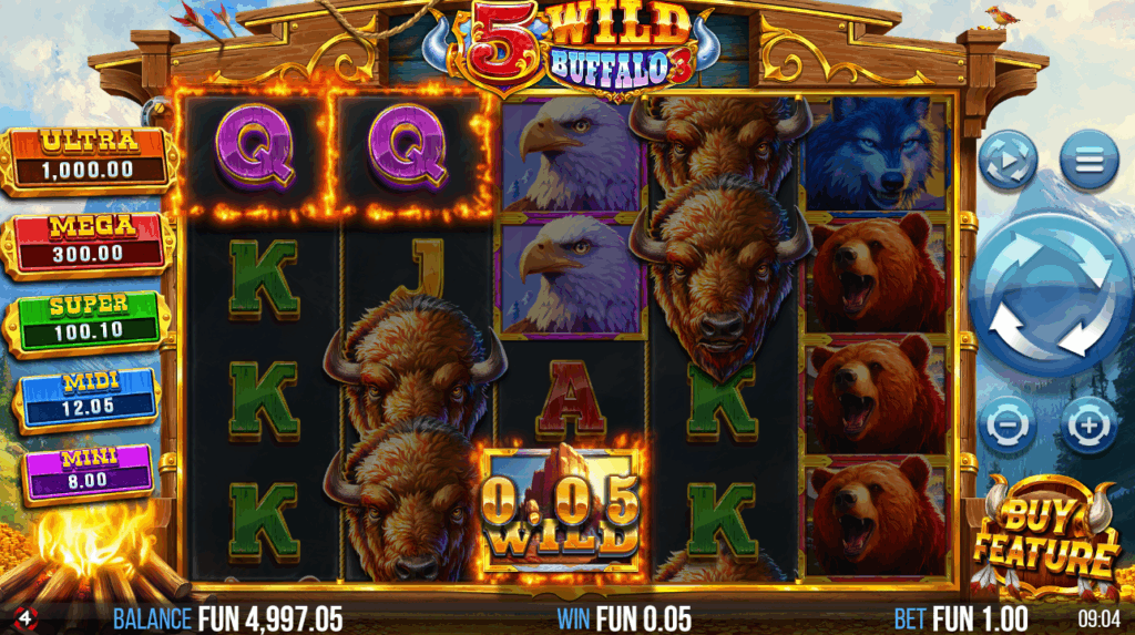 Wins Trigger When 2-5 Matching Symbols Land on Adjacent Reels