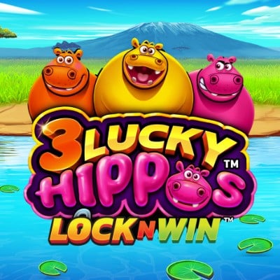Play 3 Lucky Hippos Slot Game