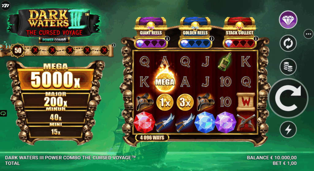 Dark Waters 3 Power Combo The Cursed Voyage Base Game