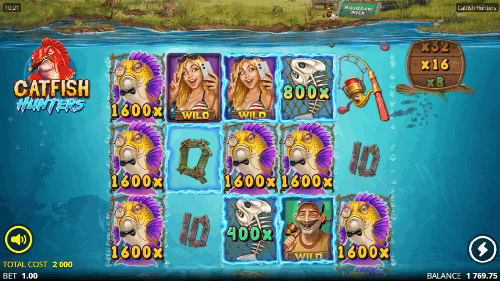 Fish Prizes That Land in Electrical Frames Will Have Their Values Multiplied by the Global Fish Multiplier & Paid Out