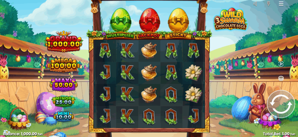 Wild Swarm 3 Chocolate Eggs Base Game