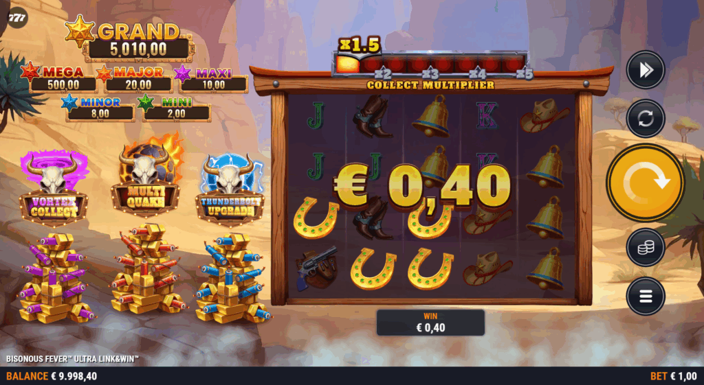 Wins Occur When 3, 4, or 5 Identical Symbols Land on Adjacent Reels & Connecting Pay Lines