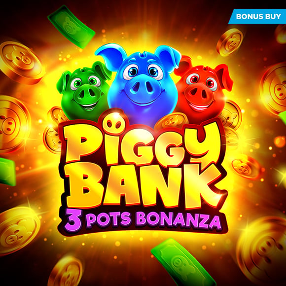 Play Piggy Bank: 3 Pots Bonanza Slot Game