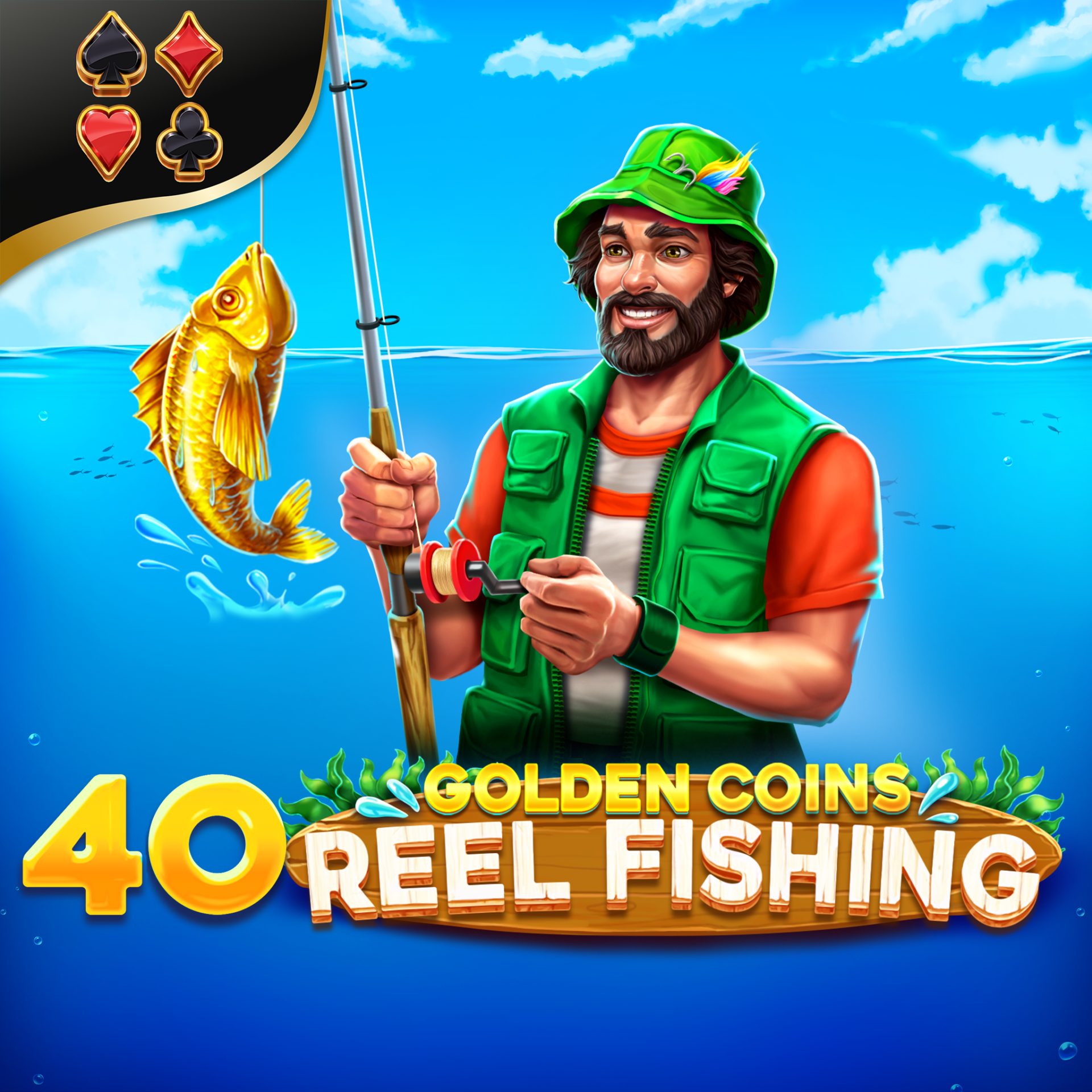 Play 40 Golden Coins: Reel Fishing Slot Game