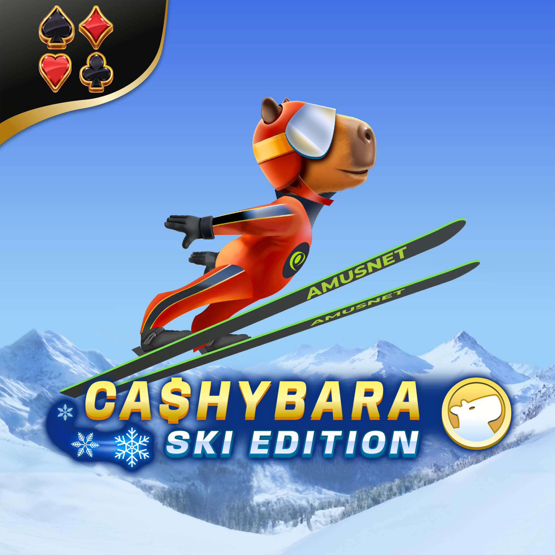 Play Cashybara Ski Edition Slot Game