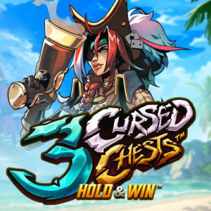 3 Cursed Chests: Hold & Win slot game logo