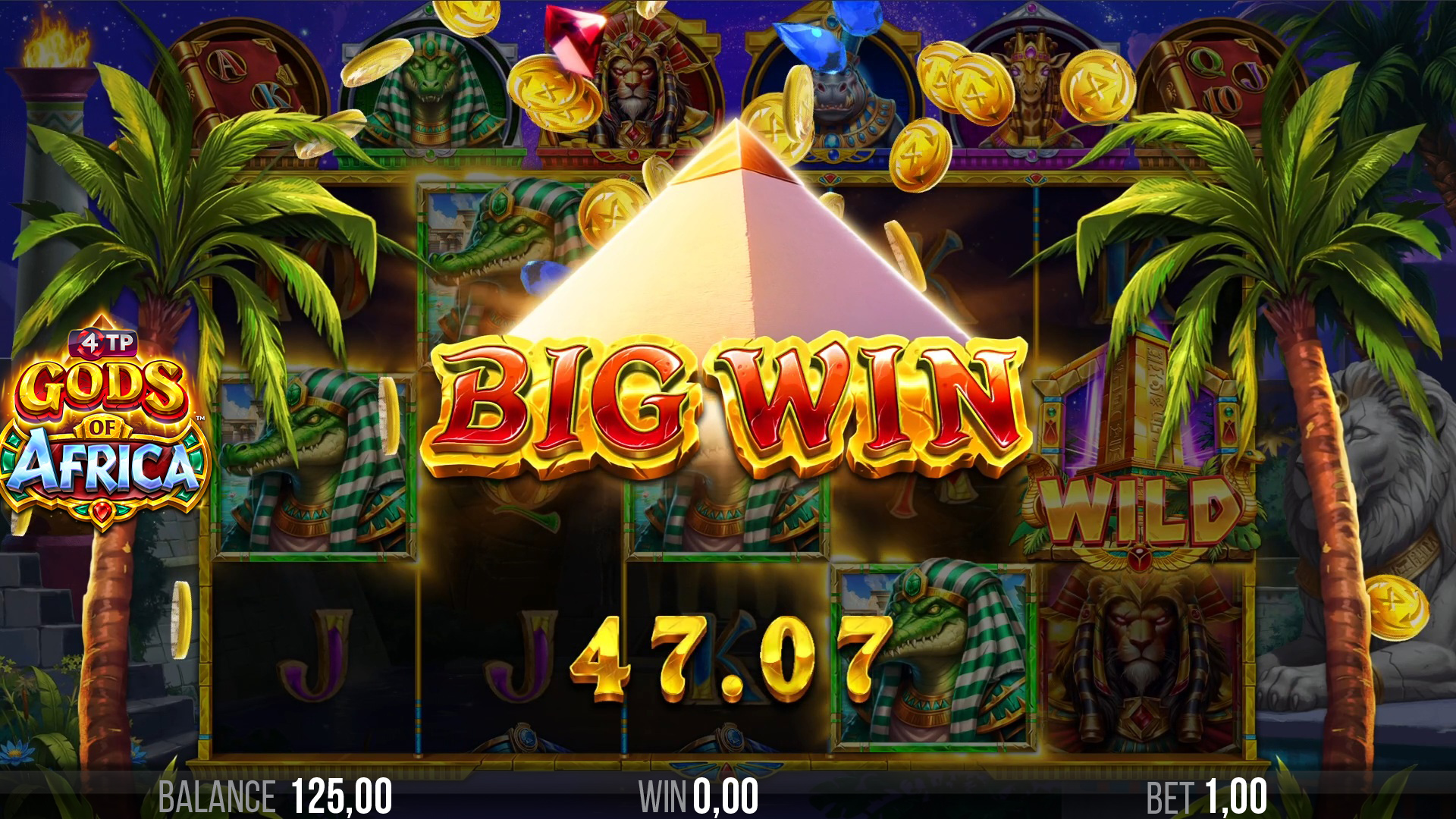 4TP Gods of Africa Big Win