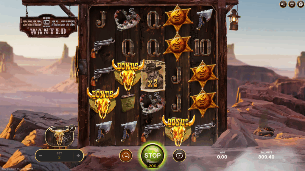 Dead or Alive 3: Wanted Dead or Alive 3 Wanted: Free Spins