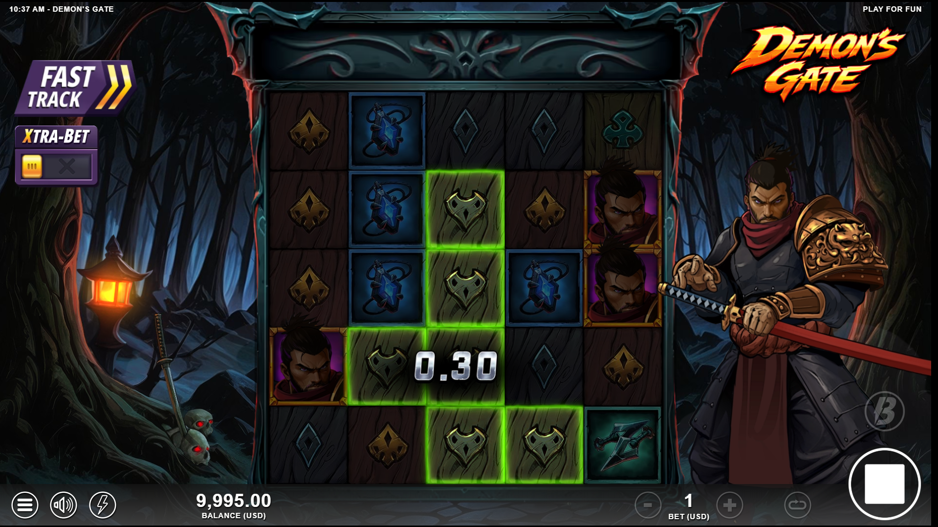 Demon's Gate Cluster Win