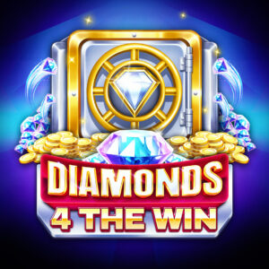 Diamonds 4 The Win slot game logo