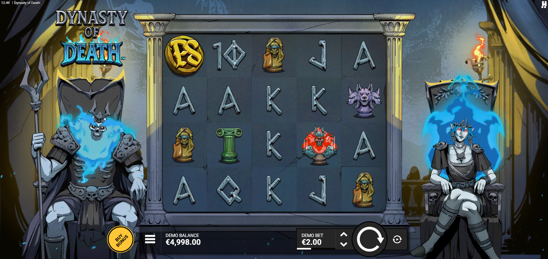 Dynasty of Death base game screenshot