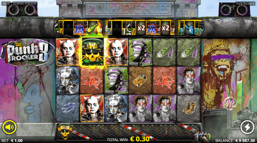 Punk Rocker 3 Enhancer Train & Enhancers