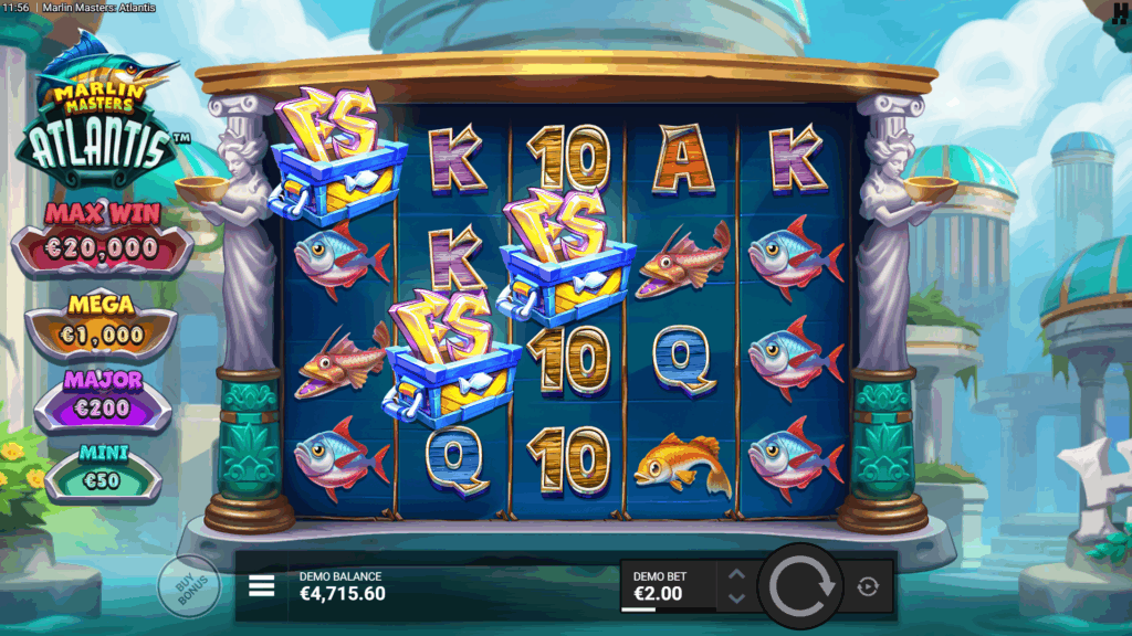 Marlin Masters: Atlantis Marlin Masters Atlantis: Free Spins