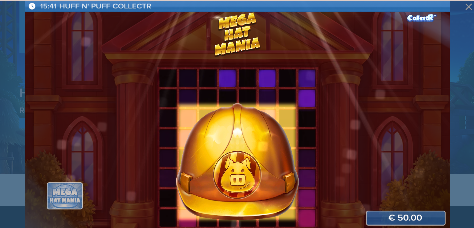 Huff N Puff CollectR Mega Hat Mania feature screenshot
