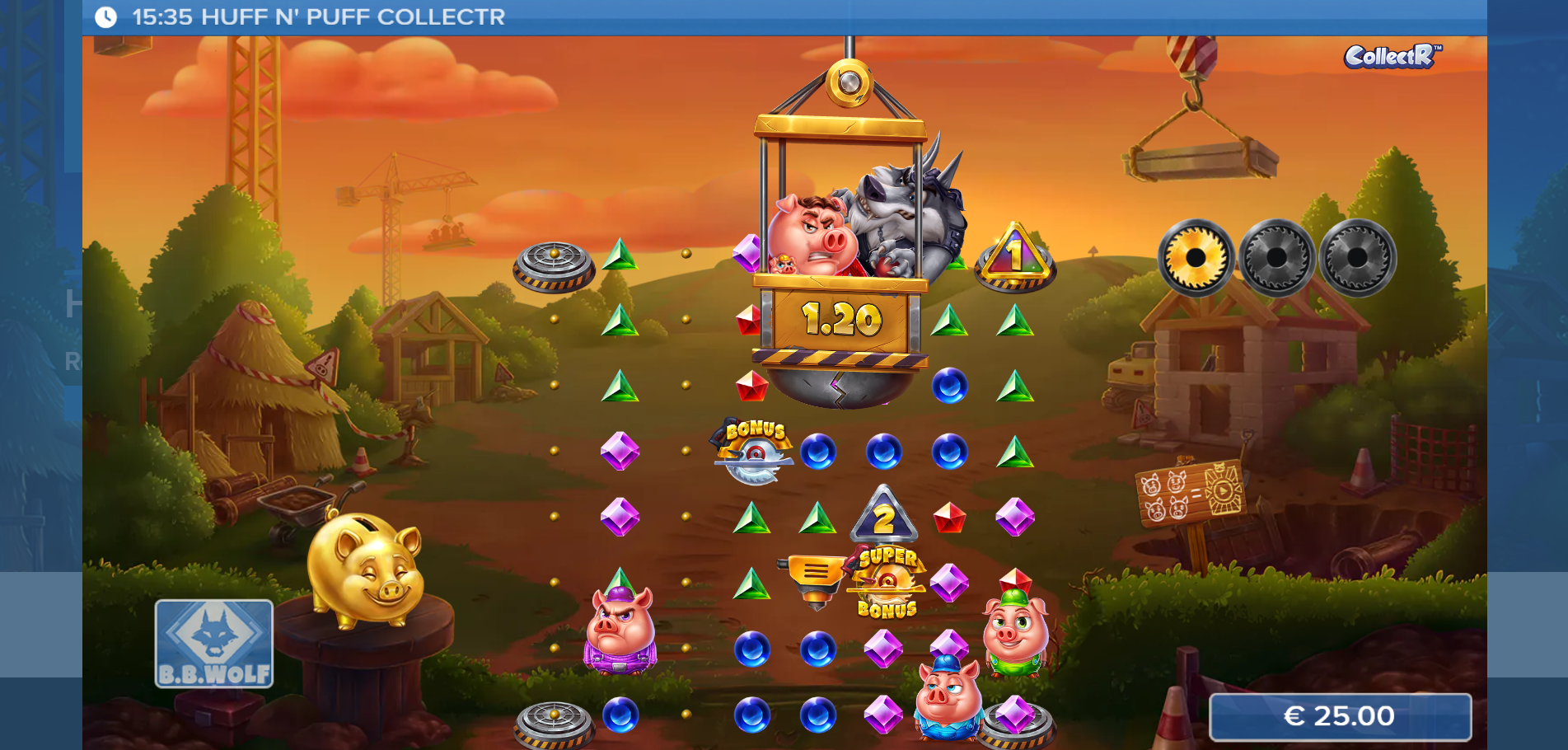 Huff N Puff CollectR Big Bad Wolf feature screenshot