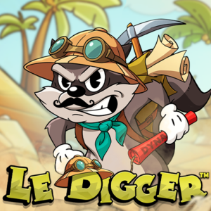 Le Digger slot game logo