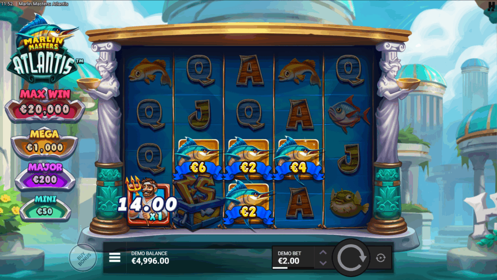 Marlin Masters: Atlantis Fisherman Symbols