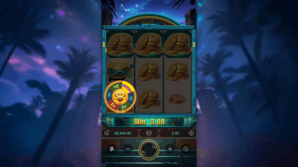 Mayan Destiny Prize Wheel Symbols