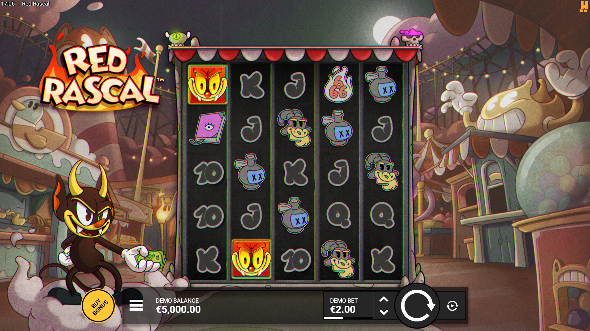 Red Rascal Base Game Screenshot