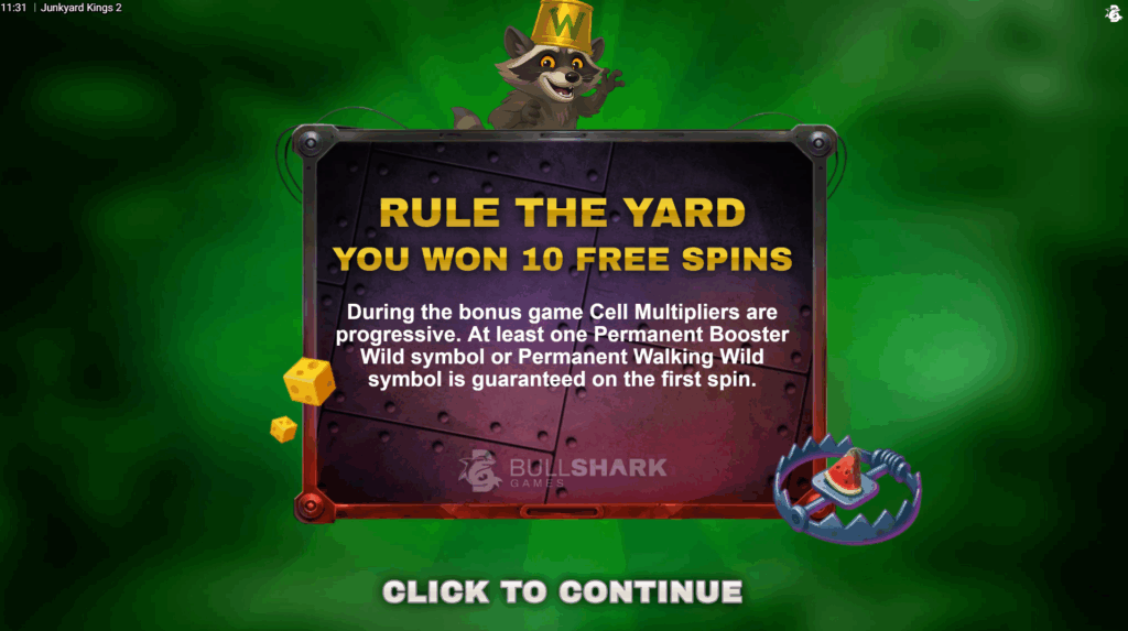 Junkyard Kings 2 Rule The Yard Bonus