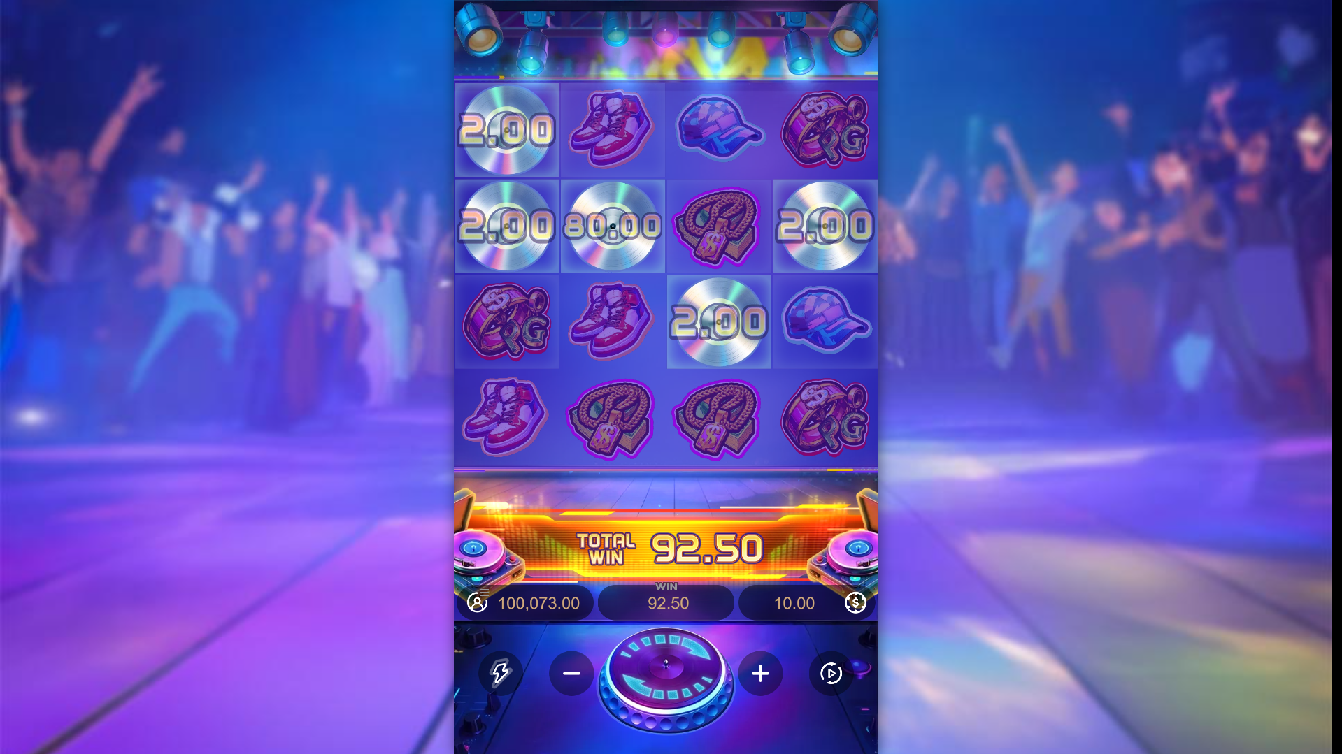 Funky Fortunez Prize Symbol Feature