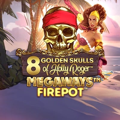 Play 8 Golden Skulls Of Holly Roger Slot Game