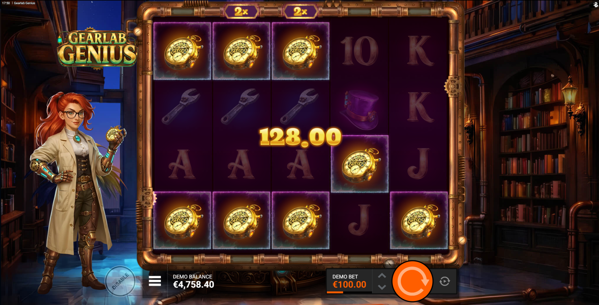 Gearlab Genius Quick Fix FeatureSpins bonus buy feature