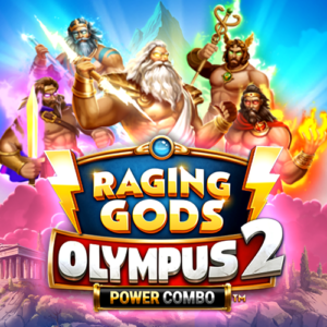 Raging Gods: Olympus 2 Power Combo slot game logo