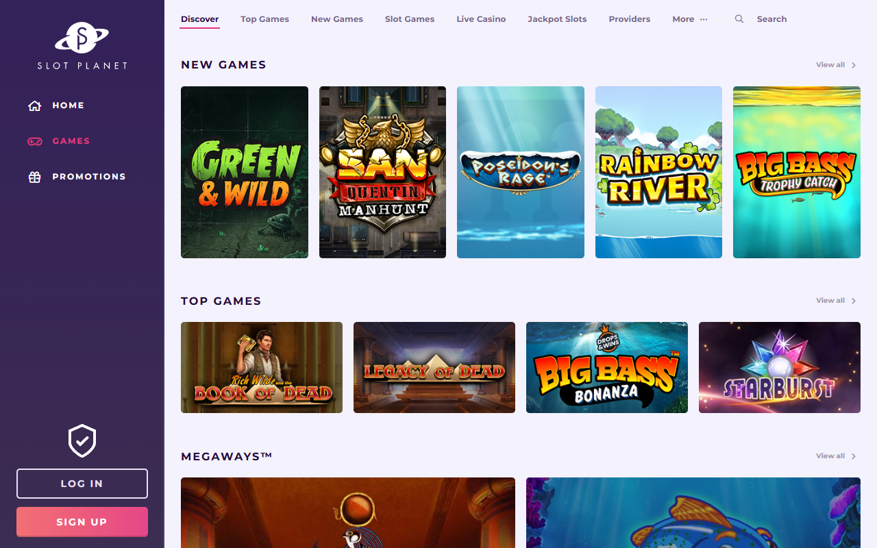 Slot Planet slots screenshot