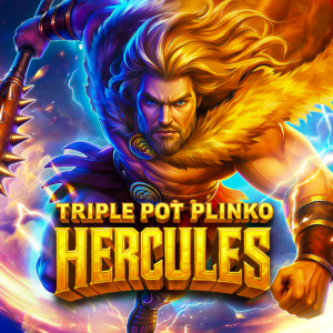 Triple Pot Plinko – Hercules slot game logo