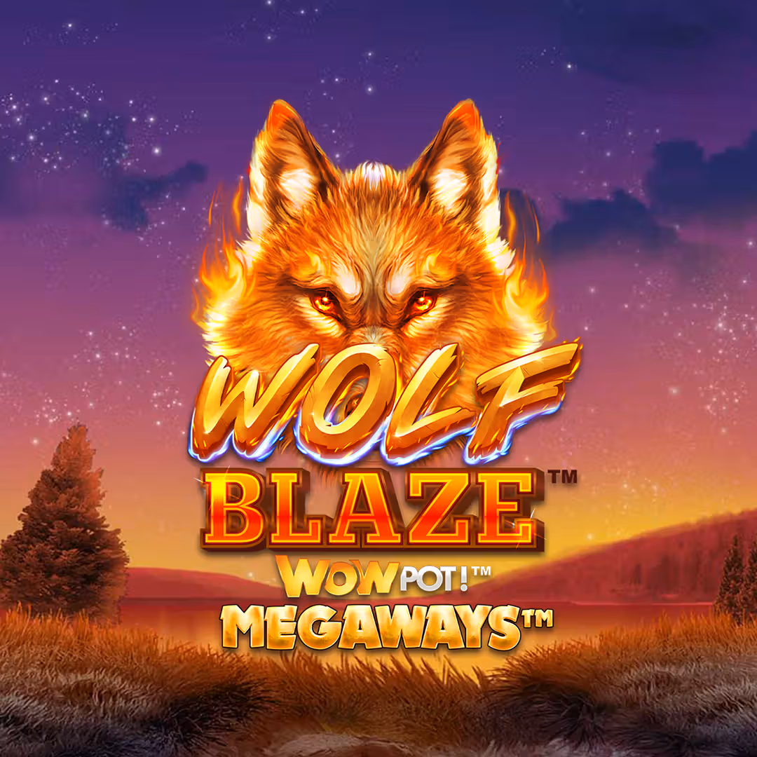 Play Wolf Blaze WOWPOT Megaways Slot Game