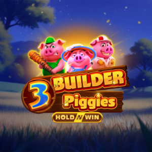 3 Builder Piggies – Hold 'n' Win slot game logo