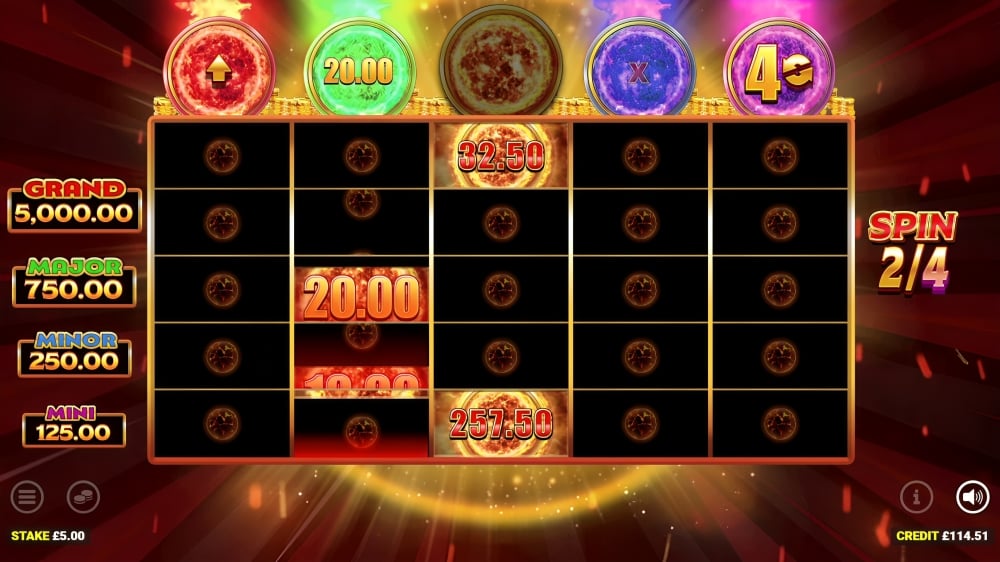 Cash Strike Power Force 5 Megaways base game screenshot