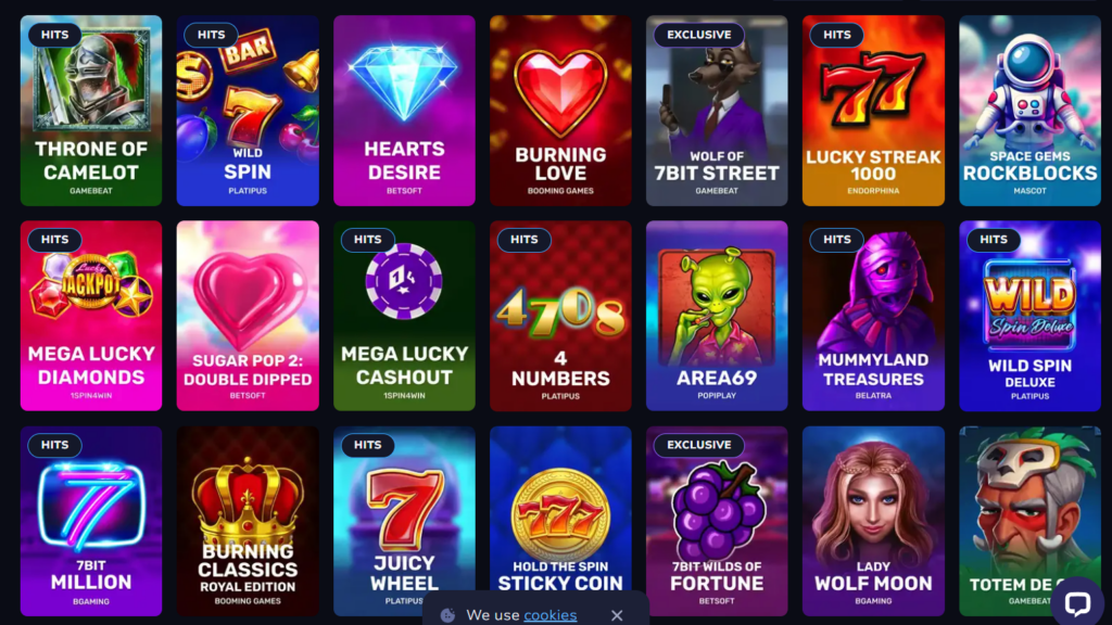 7bit slots