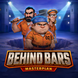 Behind Bars: Masterplan slot game logo