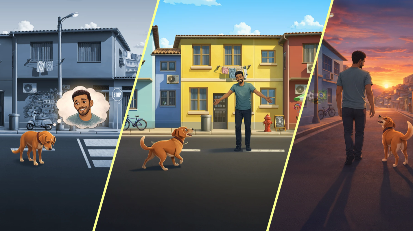 Caramelo Dog Lucky Run completed game screen